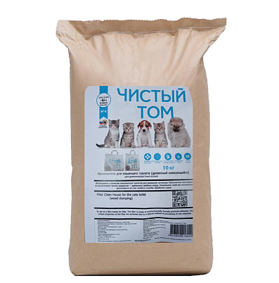 Наполнитель Чистый Том Древесный комкующийся Гранулированный 25 л (10 кг) Наполнитель Чистый Том Древесный комкующийся Гранулированный 25 л (10 кг)