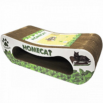 HOMECAT Мятная волна 61х25х20 см когтеточка большая гофрокартон HOMECAT Мятная волна 61х25х20 см когтеточка большая гофрокартон